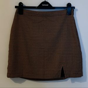 Abercrombie houndstooth mini skirt